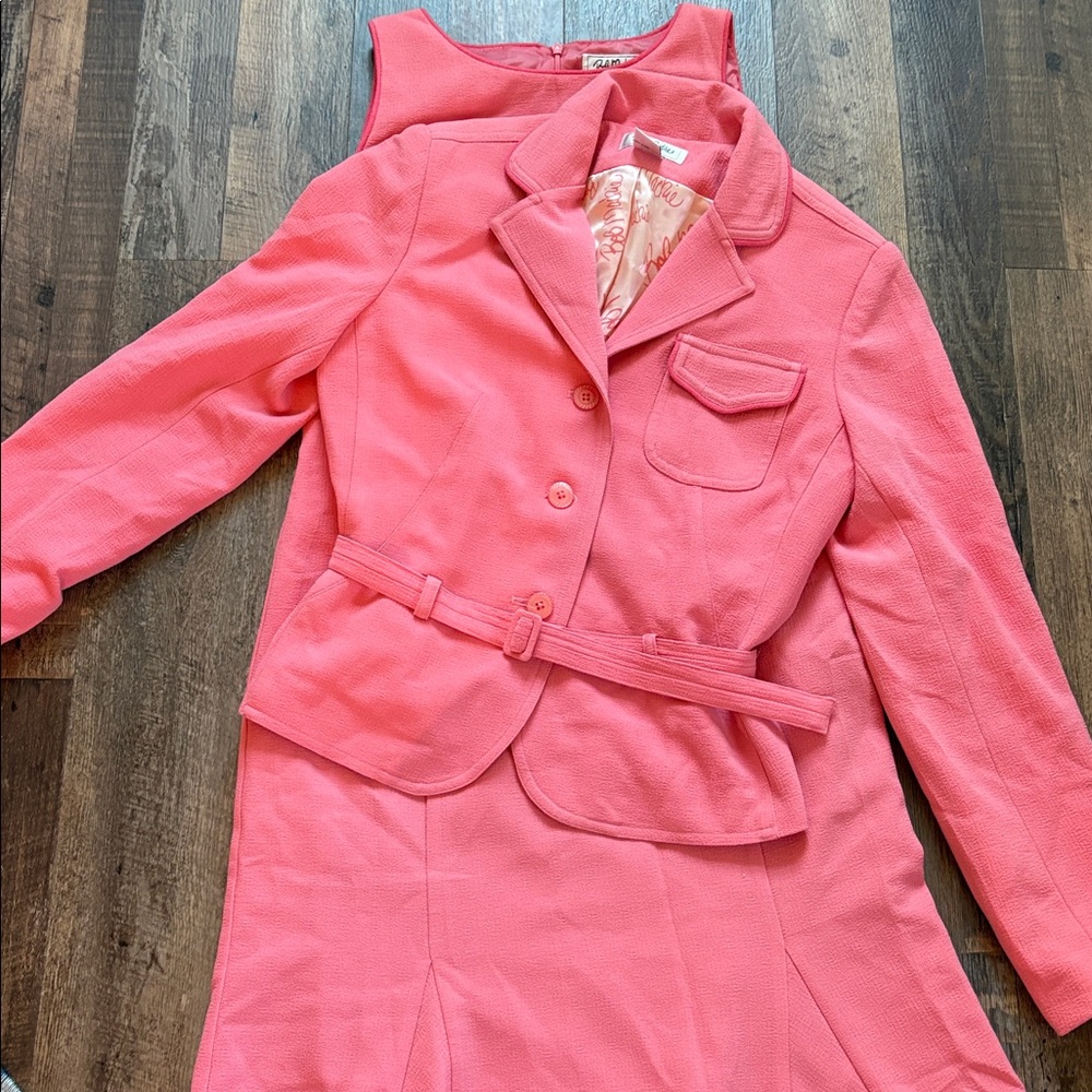Bob Mackie suit dress and jacket 6
